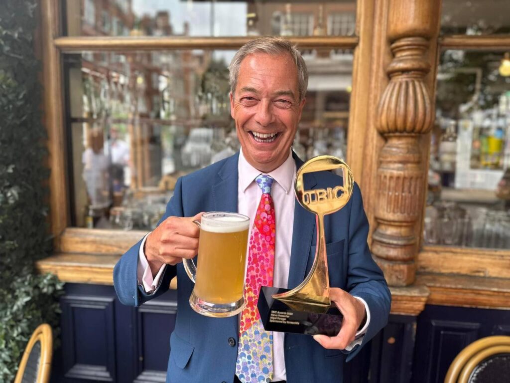 Nigel Farage Bank Closure