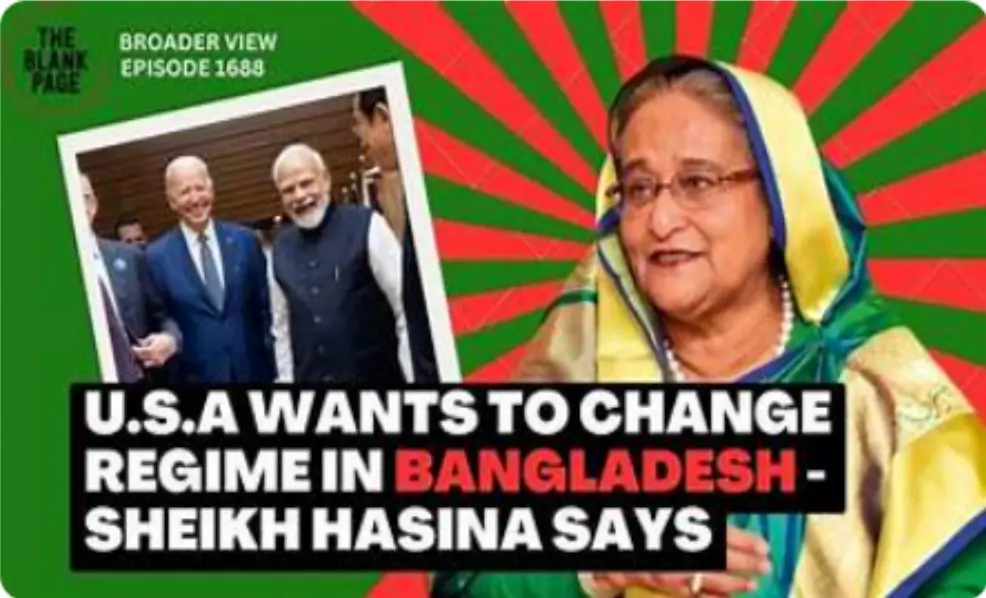 Did the West Overthrow Sheikh Hasina in Bangladesh?