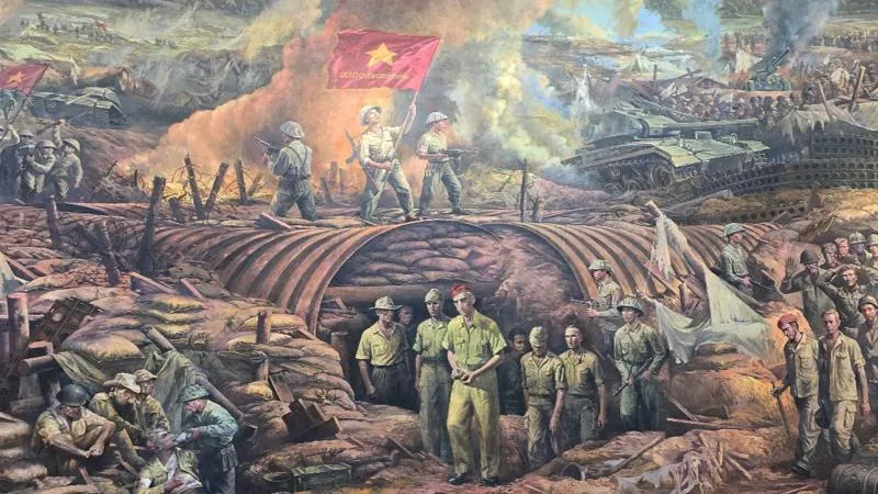 Painting depicting the French surrender