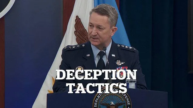 U.S. military official, Dan Caine