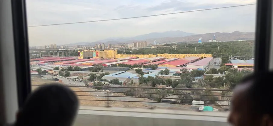 train through Xinjiang