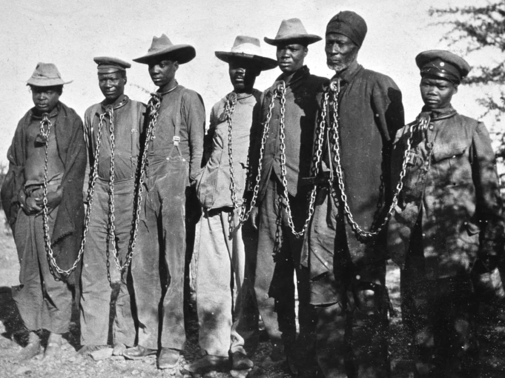 Herero prisoners