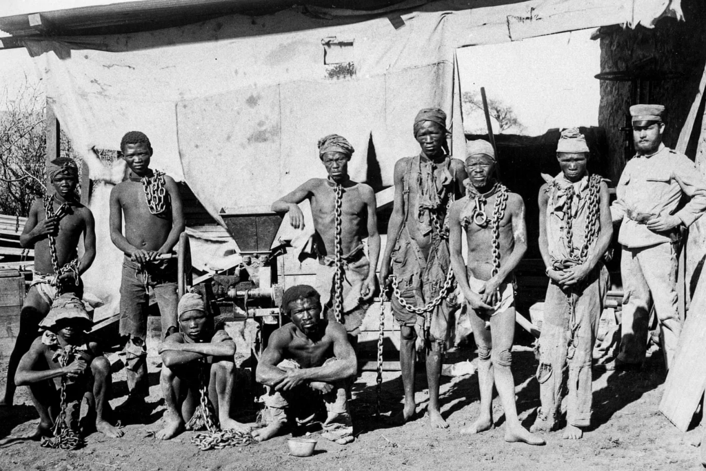 Herero prisoners