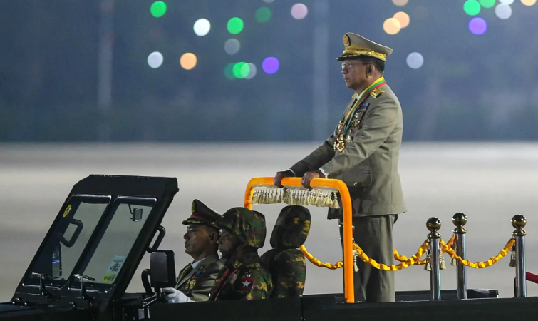 Military party leads in severely flawed Myanmar election