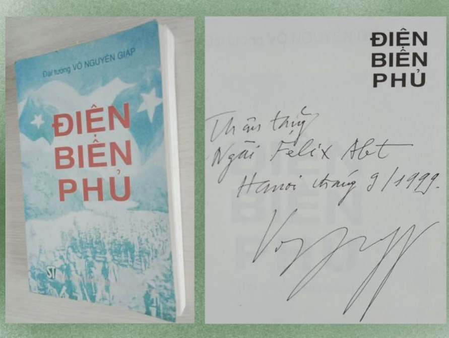 Felix Abt’s personal copy of Điện Biên Phủ