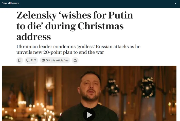 Zelensky’s Death Wish