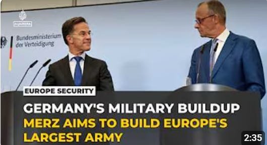  Germany’s militarization
